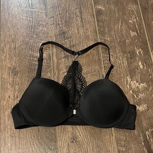SHEIN Black Halter Lace Bra